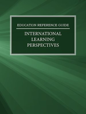 cover image of Education Reference Guide: International Learning Perspectives